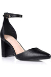 Enzo Heels Black Smooth
