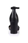 Enzo Heels Black Smooth