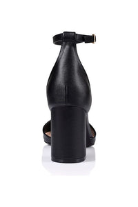 Enzo Heels Black Smooth