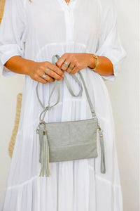 Sadie Crossbody Bag Soft Grey