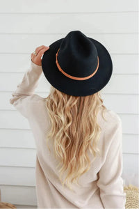 Fedora Hat Black