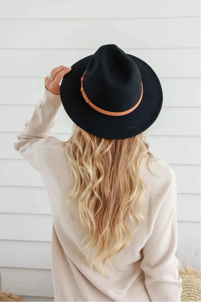 Fedora Hat Black