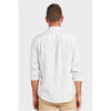 Hampton L/S Linen Shirt White