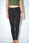Harper High Rise Jean Black