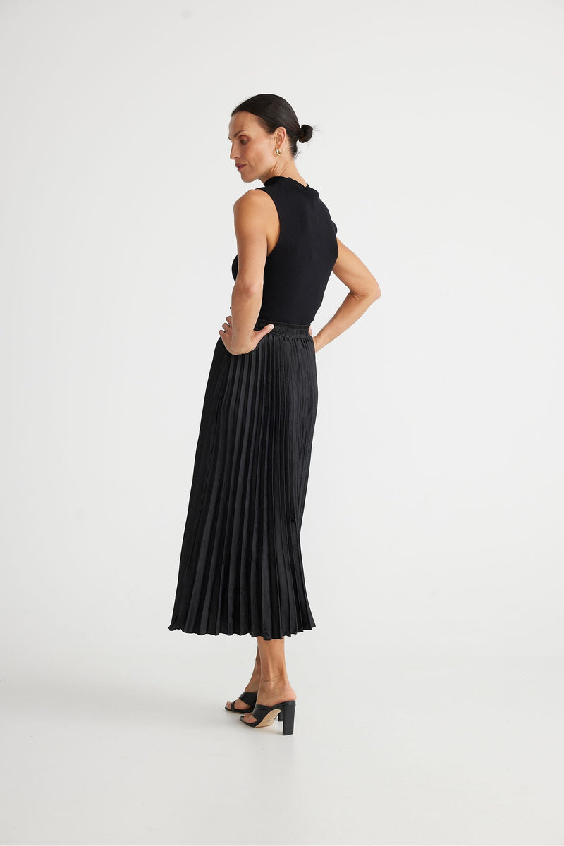 Alias Pleated Skirt Black
