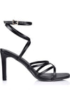 Kindred Strappy Block Heels Black