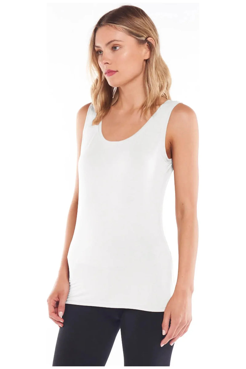 Liza Tank White