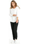 Megan Long Sleeve White