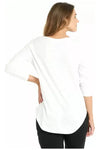 Megan Long Sleeve White