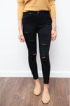 Mali Ripped Jean Black