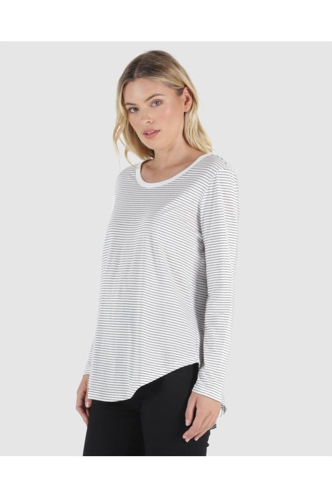 Megan Long Sleeve Stripe