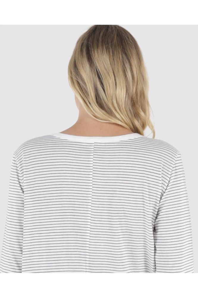 Megan Long Sleeve Stripe