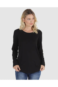 Megan Long Sleeve Black