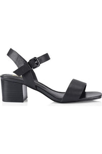 Noela Block Heel Black