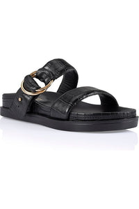 Oslo Chunky Slide Black