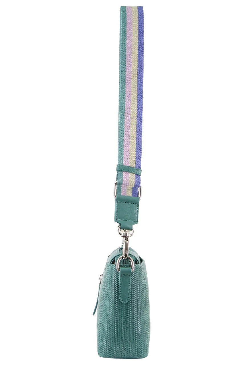 Pierre Cardin Cross Body Bag Green
