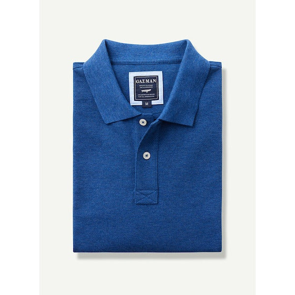 Classic Pique Polo Shirt Deep Blue