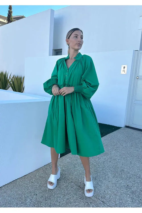 Nyla Dress Green