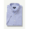 Easy Care Oxford Check S/S Shirt White