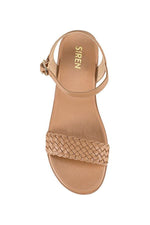 Tucker Sandal Caramel Leather
