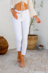 Valentina Skinny Jean White