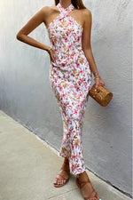 Alani Halter Dress  Floral