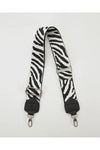 Zebra Strap Clip Black