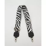 Zebra Strap Clip Black