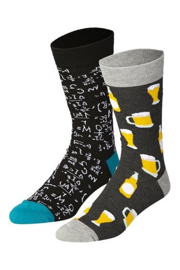 Genius Beer 2PK Socks Gift Box