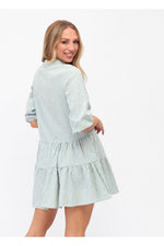 Kalli Gingham Dress Mint