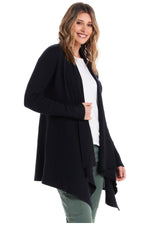 Alyssa Knit Cardigan Graphite Black