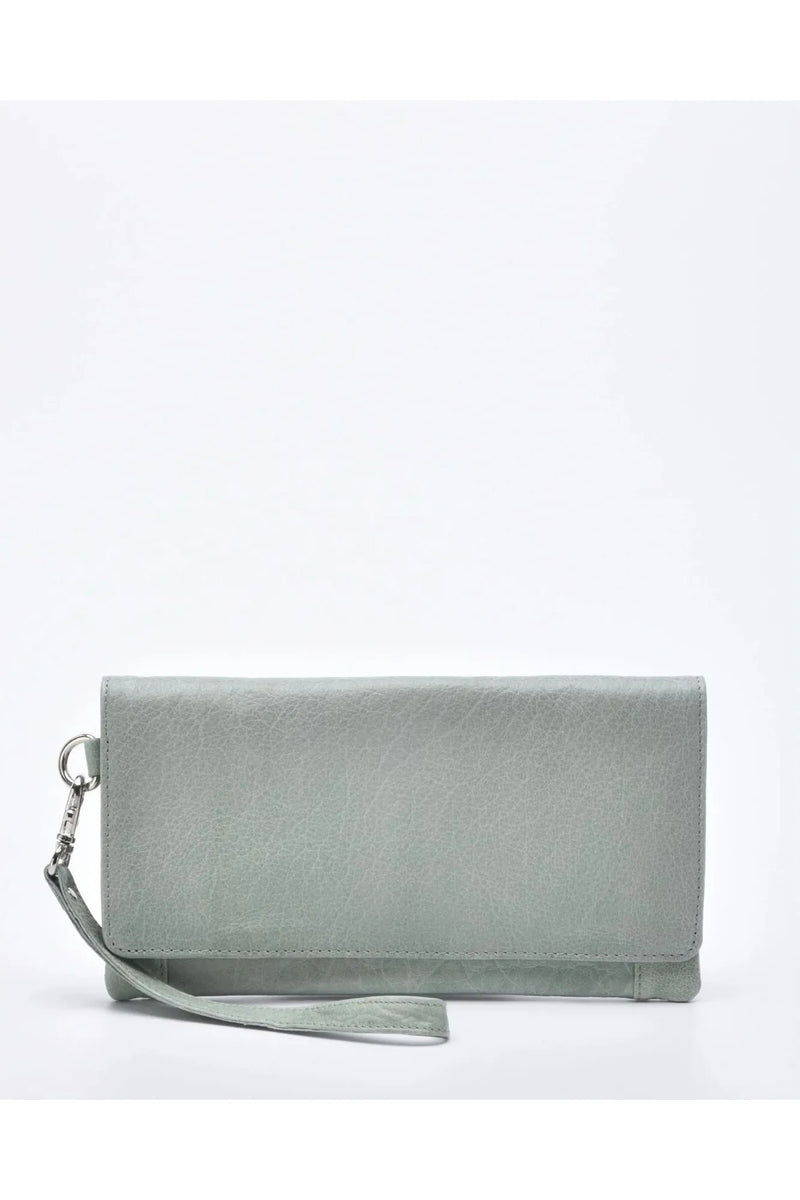 Wodonga Leather Wallet Sea